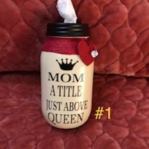 MASON JARS (DECORATED) GIFTS